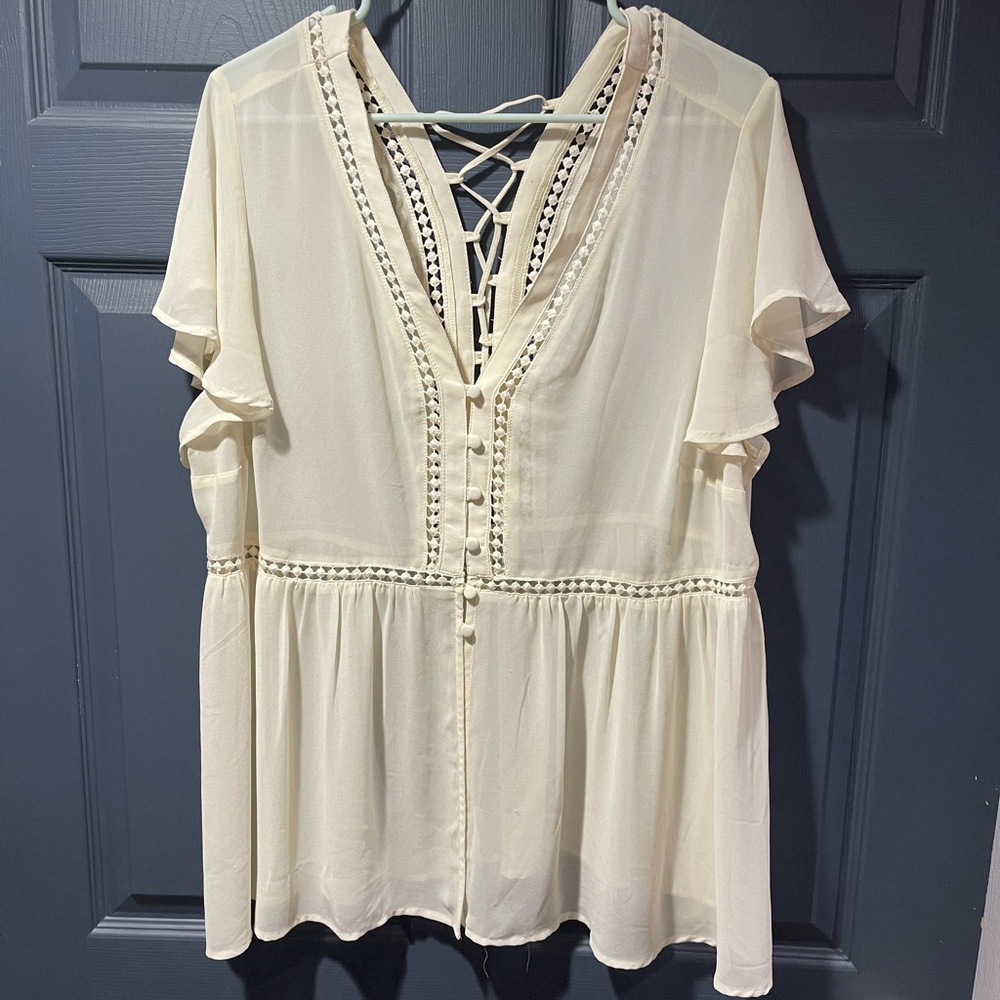 Lightly Worn Torrid Blouse